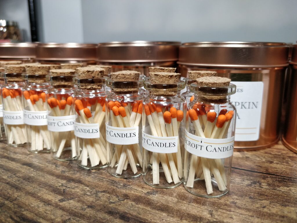 black cherry scented vegan soy candle in rose gold 220ml