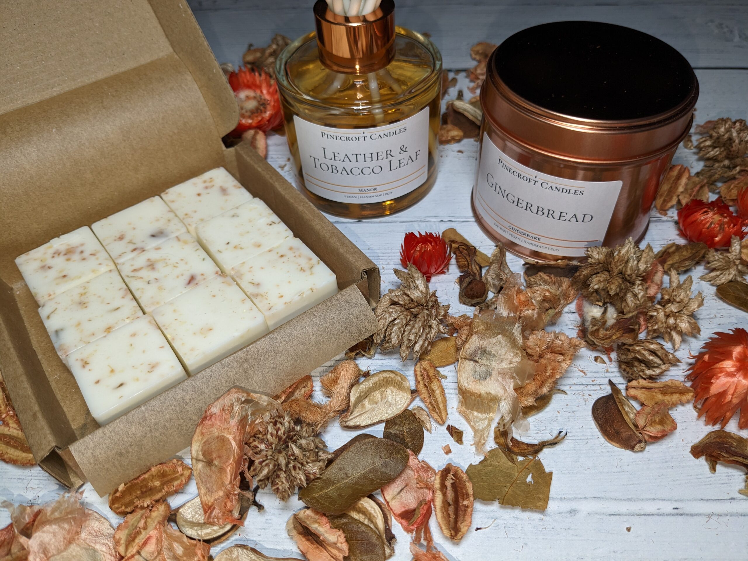 Pinecroft Candles - Product Range