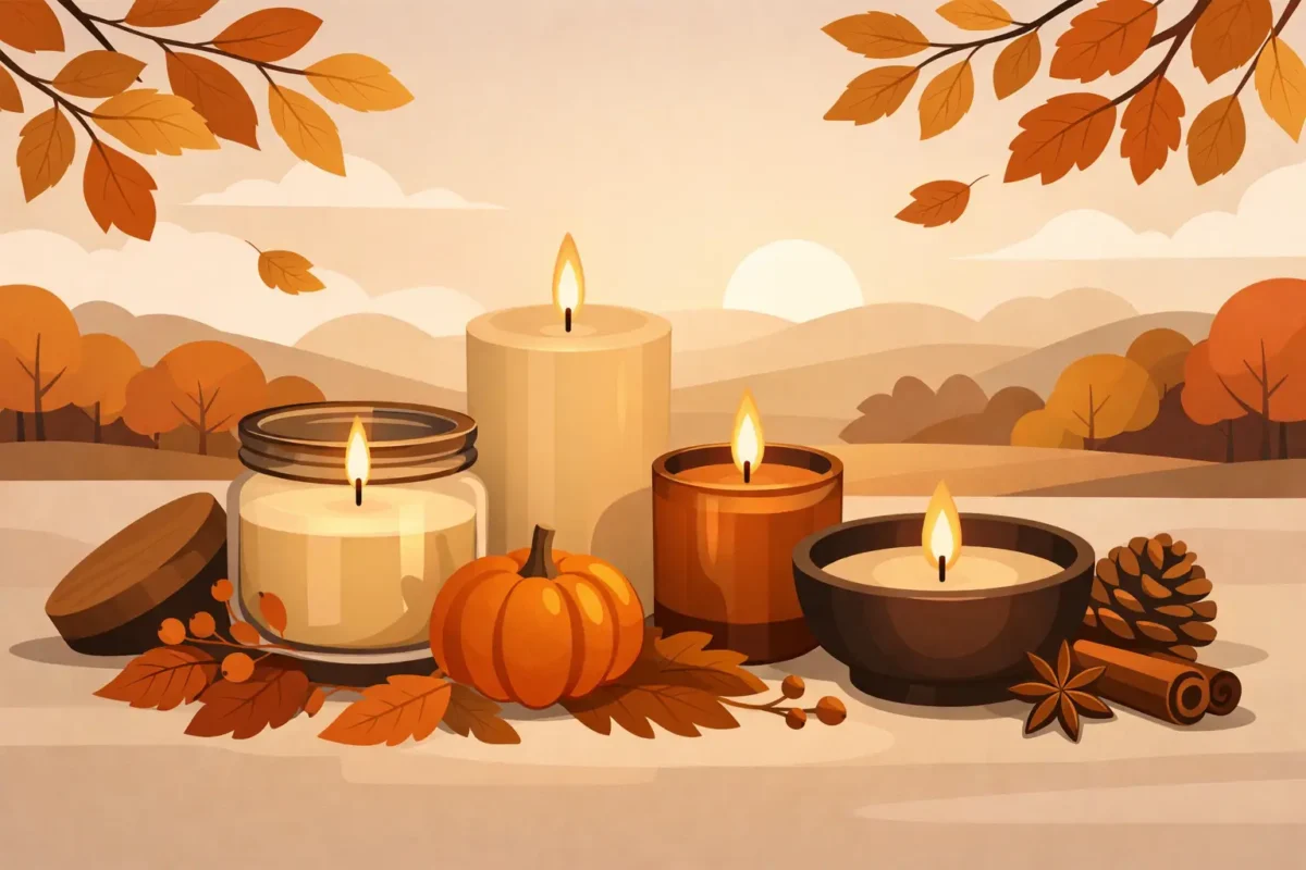 10 Best Candle Scents for Autumn at Home