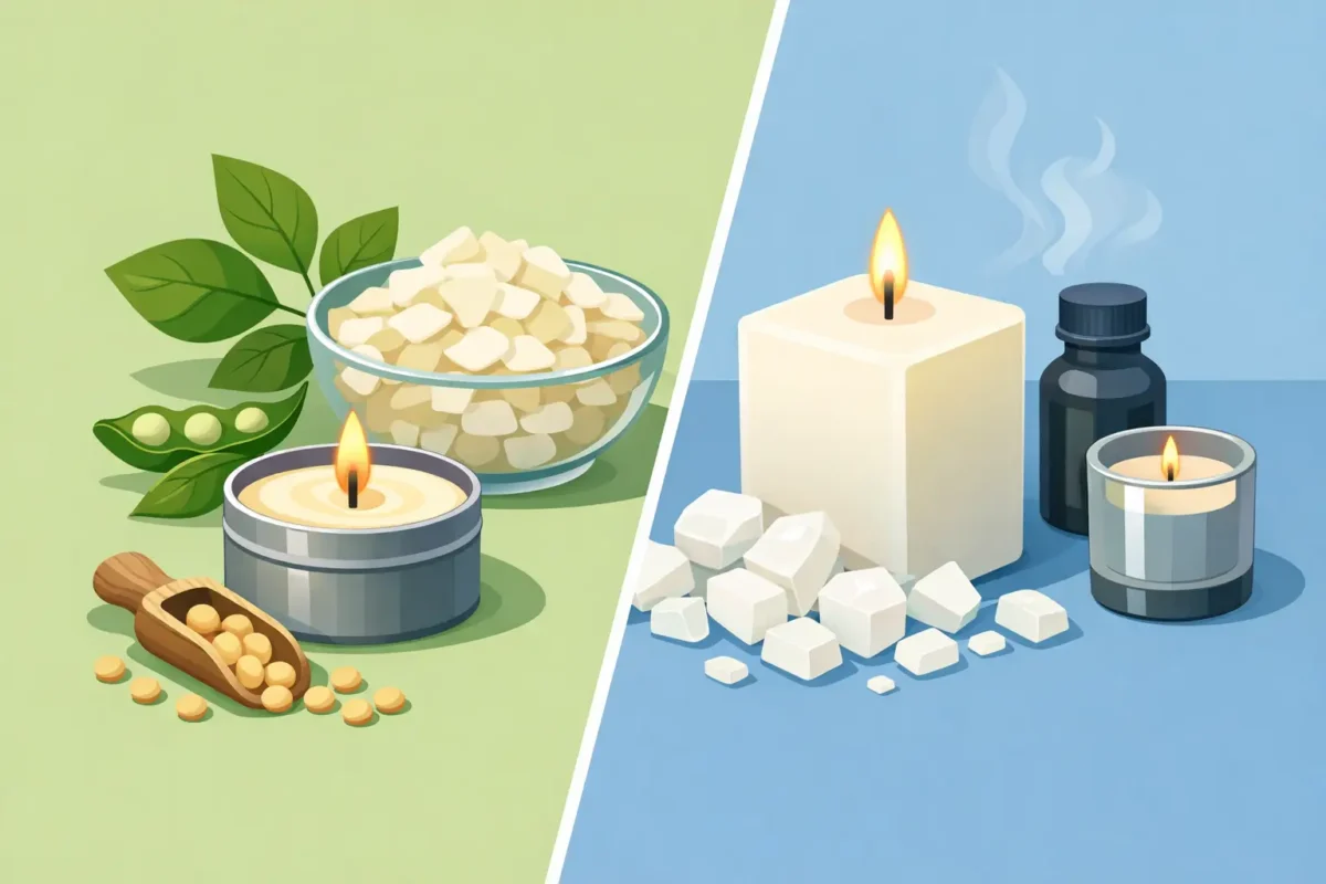 Soy Wax Versus Paraffin Wax: Which Suits You?